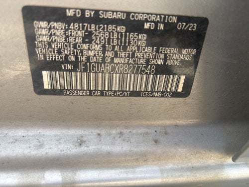 2024 Subaru Impreza Base