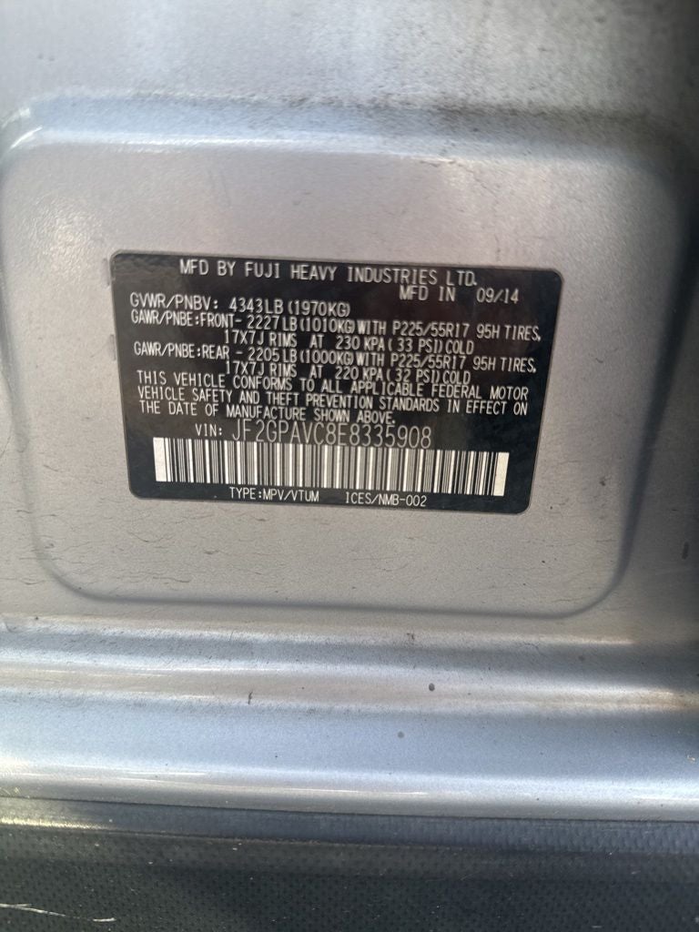 2014 Subaru XV Crosstrek 2.0i Premium