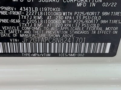 2022 Subaru Crosstrek Premium