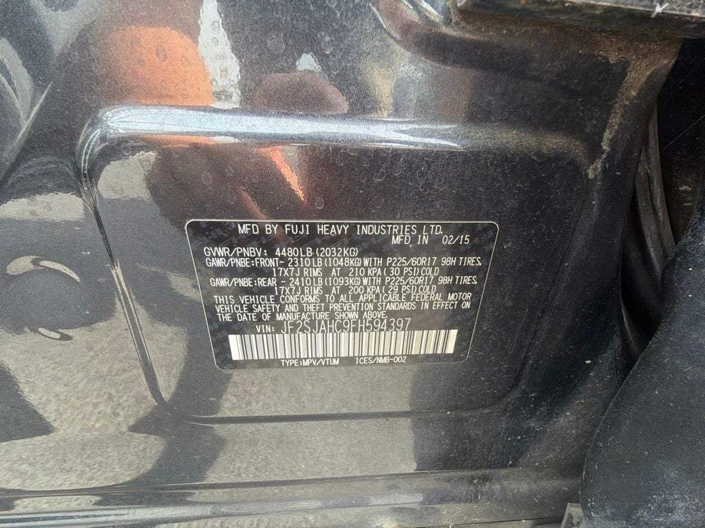2015 Subaru Forester 2.5i Limited