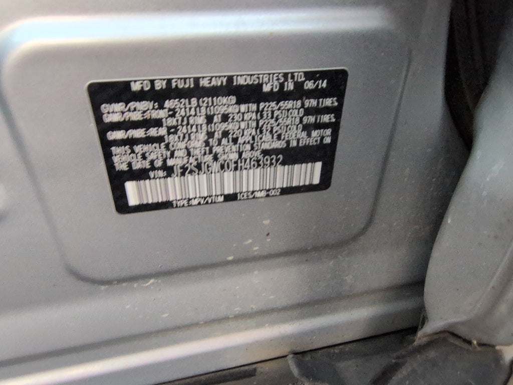 2015 Subaru Forester 2.0XT Touring