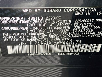 2021 Subaru Forester Base