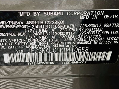 2019 Subaru Forester Premium