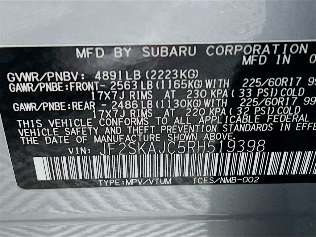 2024 Subaru Forester Wilderness