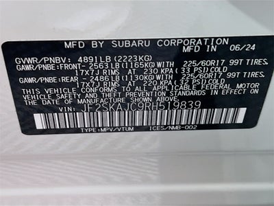 2024 Subaru Forester Wilderness