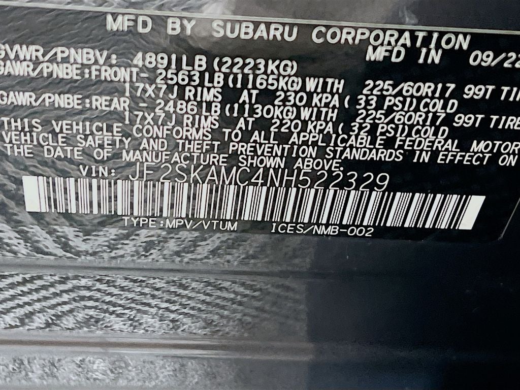 2022 Subaru Forester Wilderness