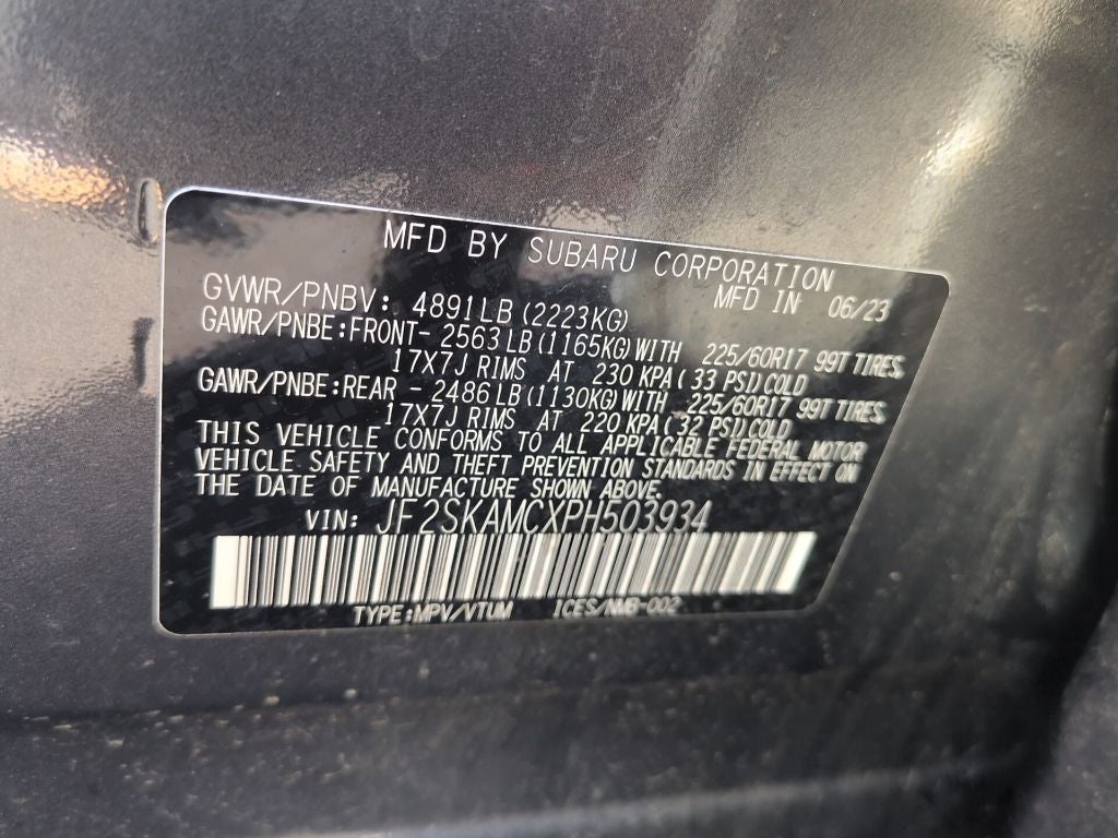 2023 Subaru Forester Wilderness