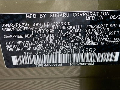 2023 Subaru Forester Wilderness