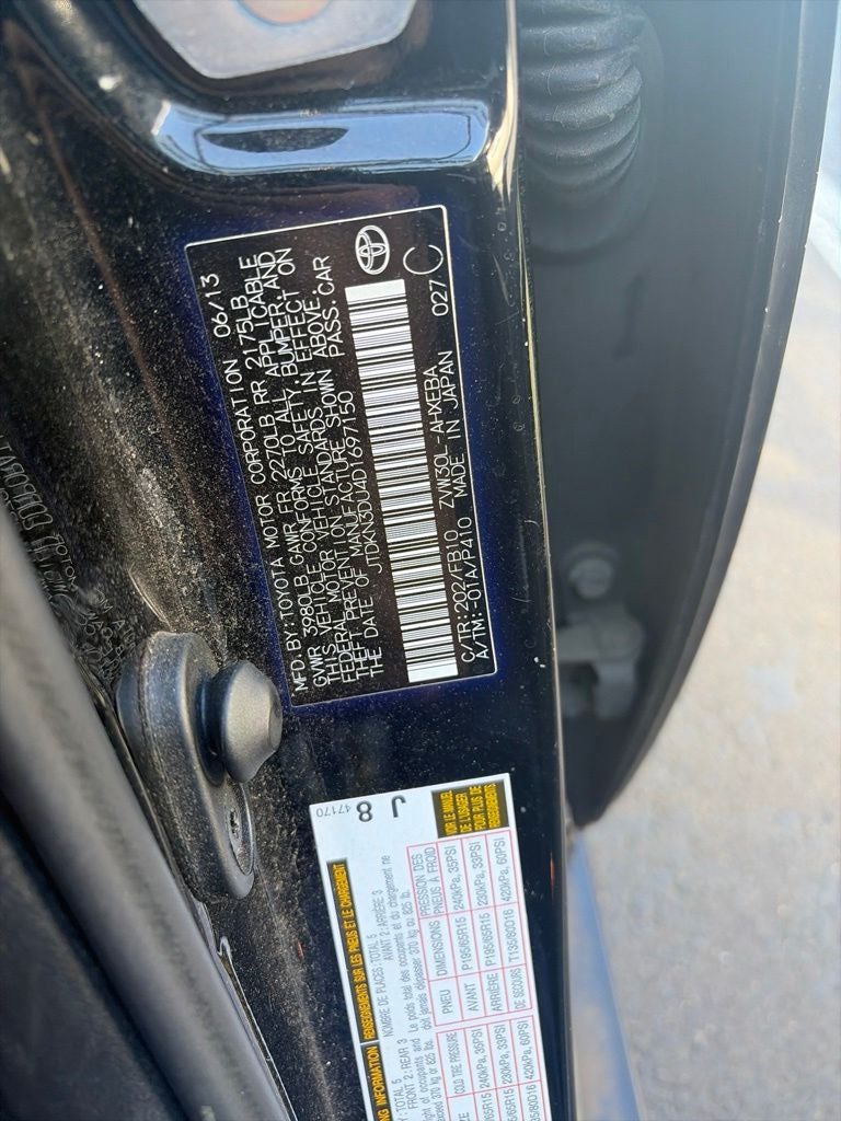 2013 Toyota Prius One