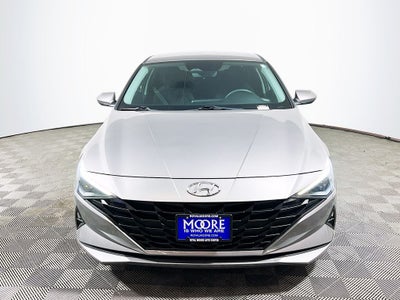 2023 Hyundai Elantra Hybrid Blue
