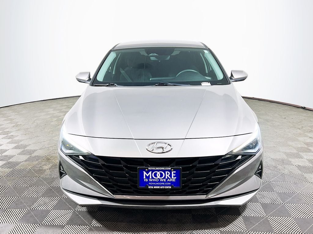 2023 Hyundai Elantra Hybrid Blue