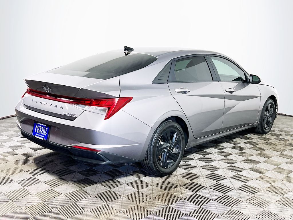 2023 Hyundai Elantra Hybrid Blue