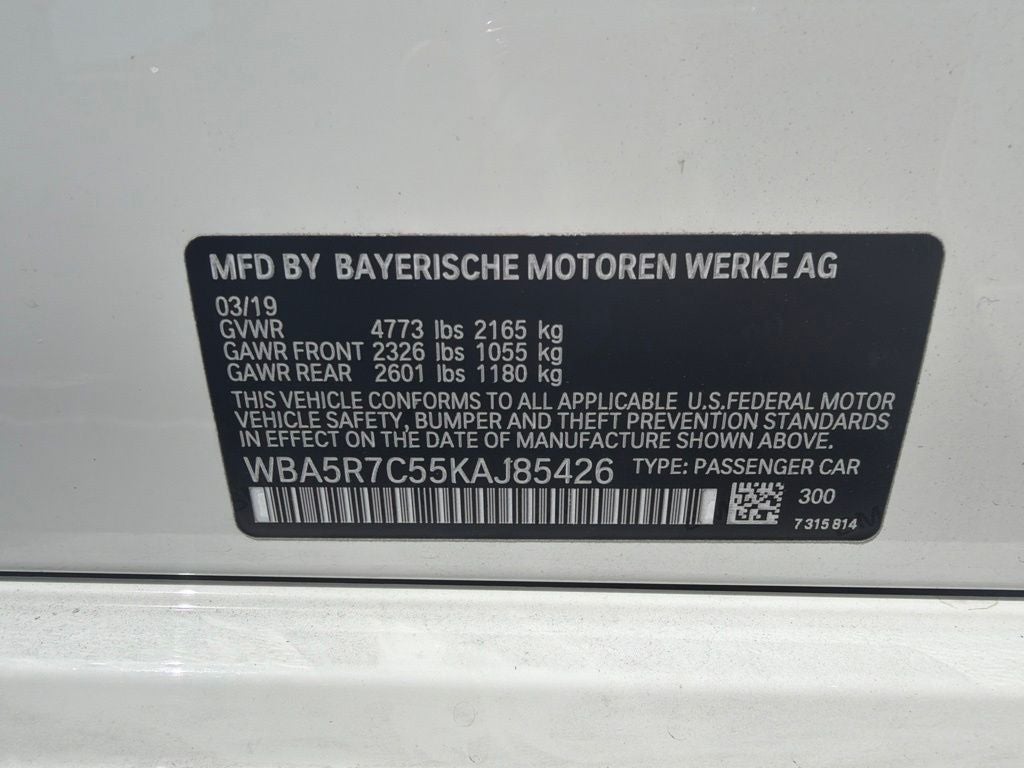 2019 BMW 3 Series 330i xDrive
