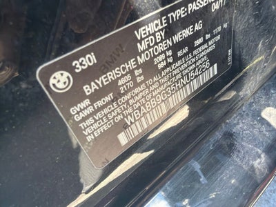 2017 BMW 3 Series 330i