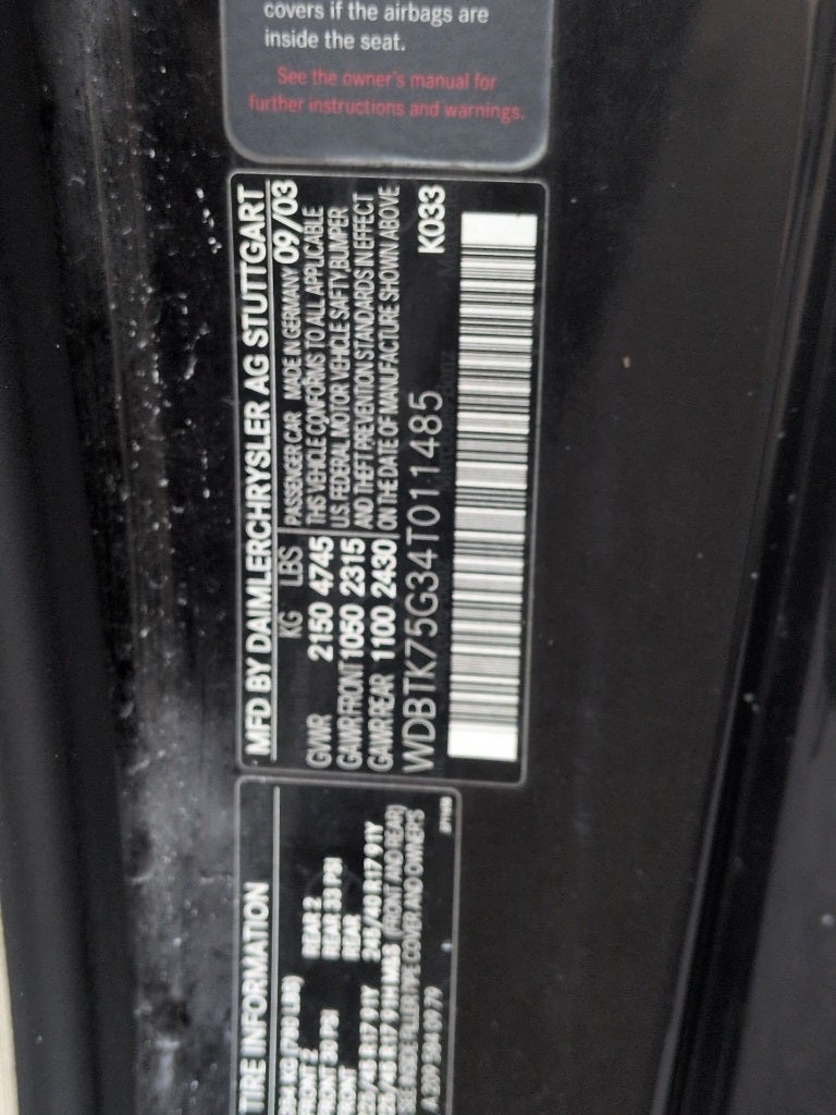 2004 Mercedes-Benz CLK CLK 500 Base