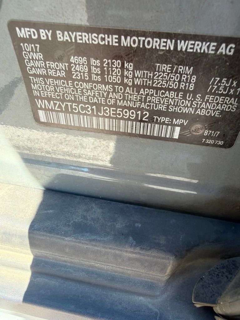 2018 MINI Cooper S Countryman Base