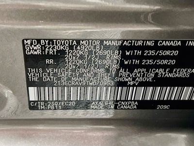 2026 Toyota RAV4 XSE