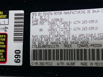 2026 Toyota Tacoma TRD Sport