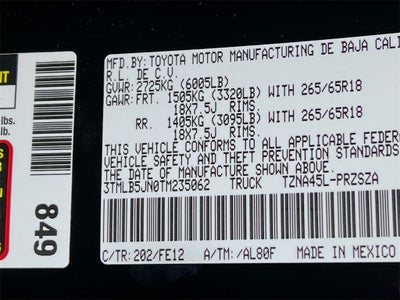 2026 Toyota Tacoma TRD Sport