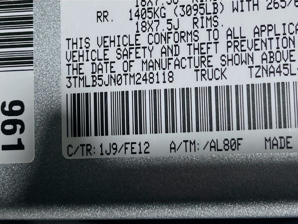 2026 Toyota Tacoma TRD Sport