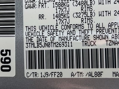 2026 Toyota Tacoma SR5