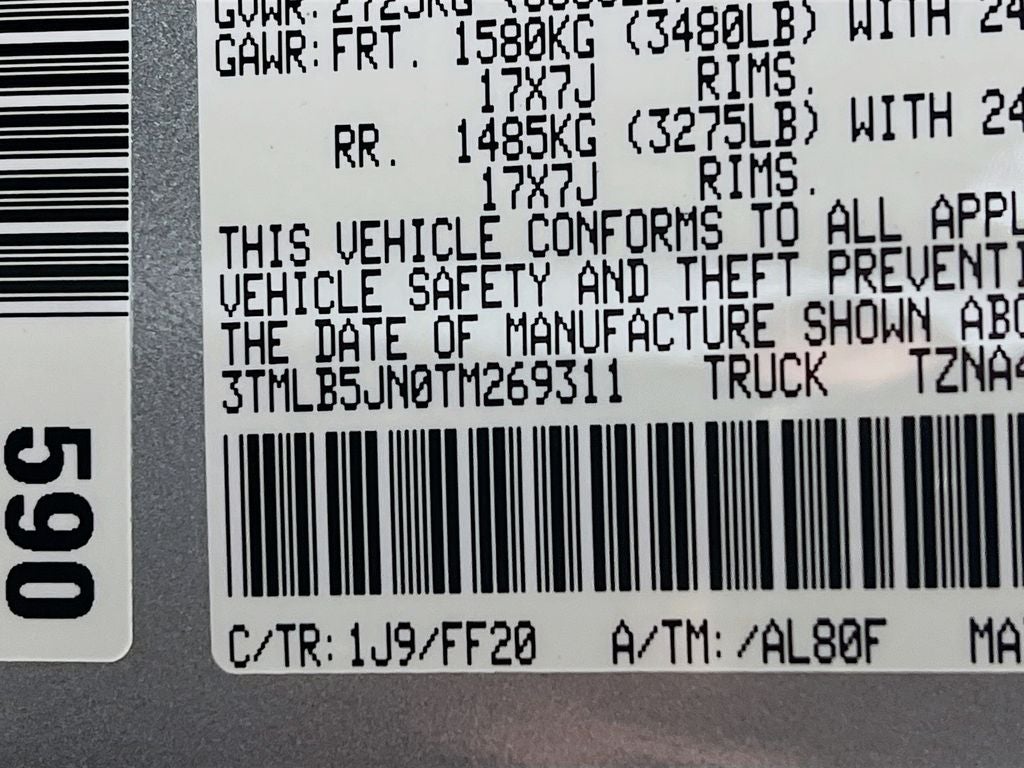 2026 Toyota Tacoma SR5