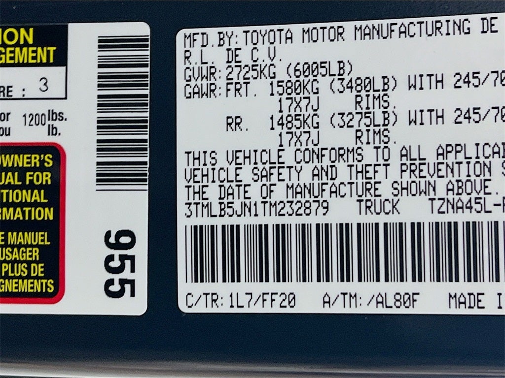 2026 Toyota Tacoma SR5