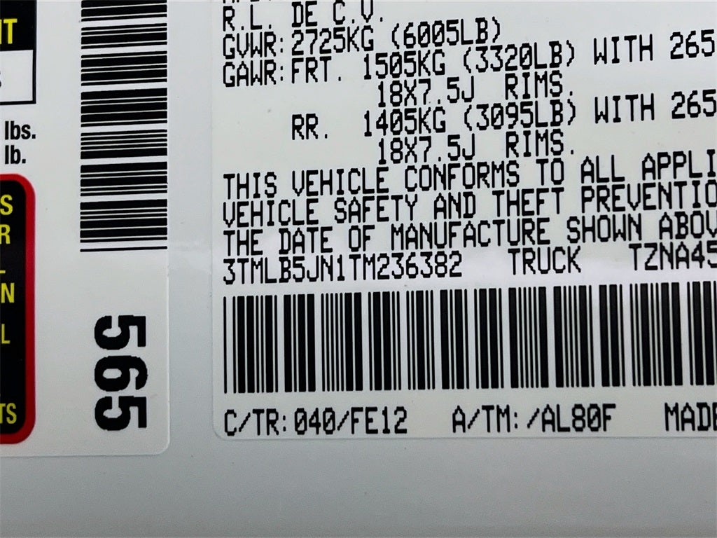 2026 Toyota Tacoma TRD Sport