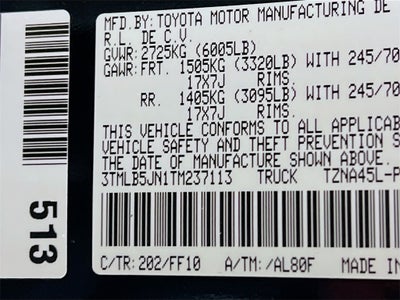 2026 Toyota Tacoma SR5