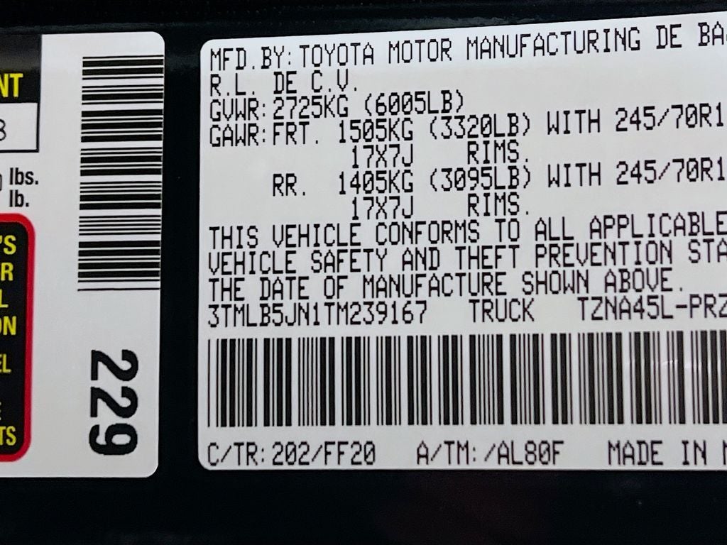 2026 Toyota Tacoma SR5