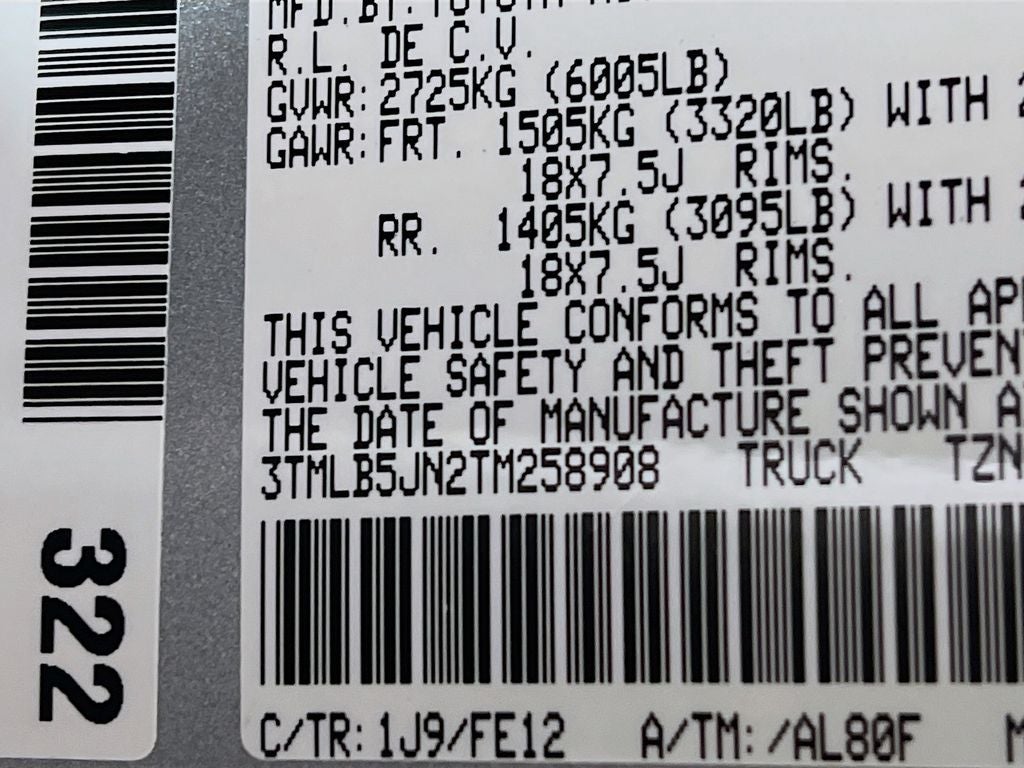 2026 Toyota Tacoma TRD Sport