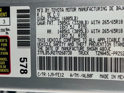 2026 Toyota Tacoma TRD Sport S