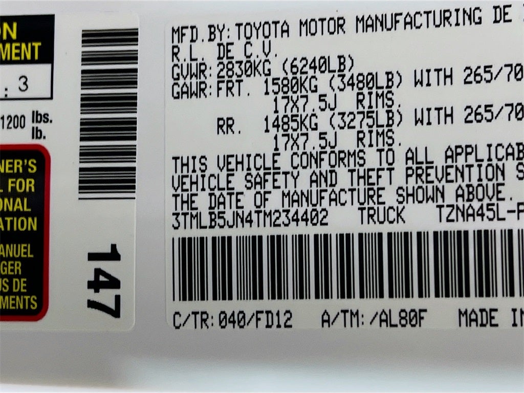 2026 Toyota Tacoma TRD Off-Road