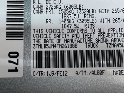 2026 Toyota Tacoma TRD Sport