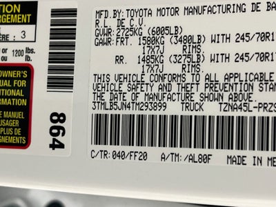 2026 Toyota Tacoma SR5