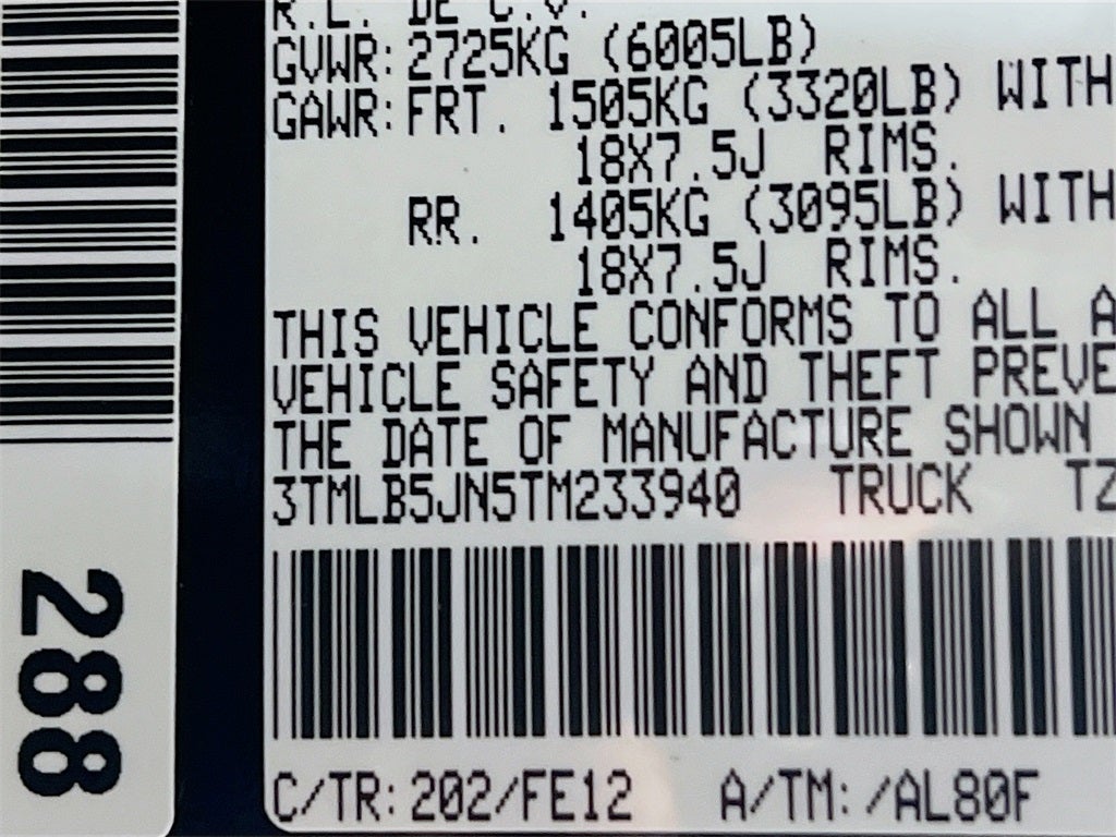 2026 Toyota Tacoma TRD Sport