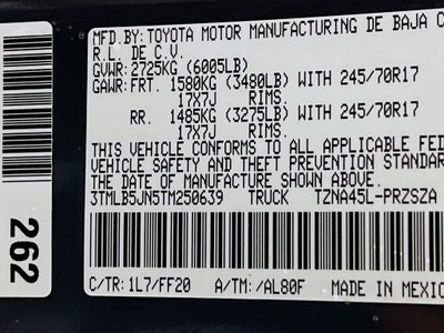 2026 Toyota Tacoma SR5