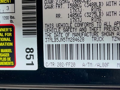 2026 Toyota Tacoma SR5