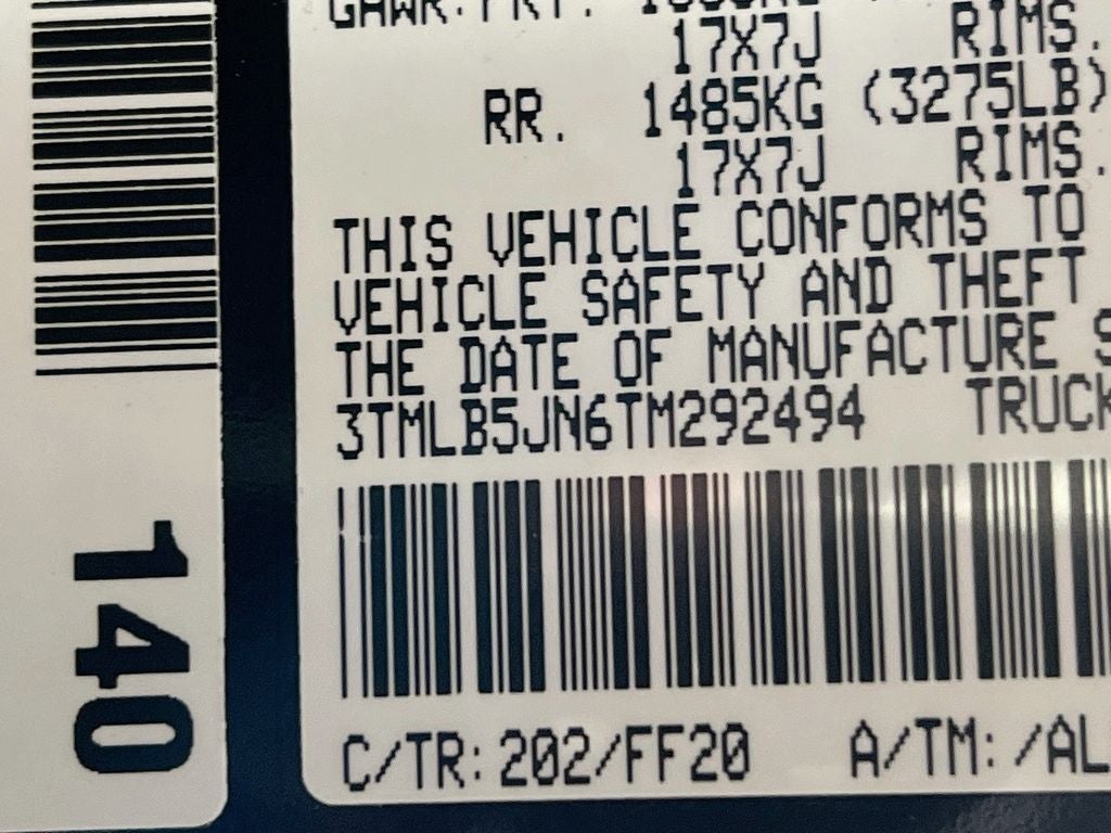 2026 Toyota Tacoma SR5