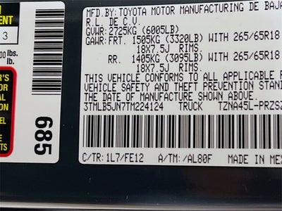 2026 Toyota Tacoma TRD Sport