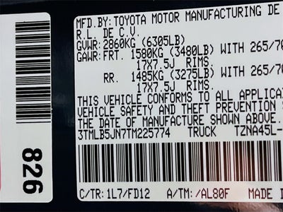 2026 Toyota Tacoma TRD Off-Road