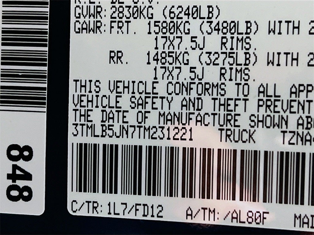 2026 Toyota Tacoma TRD Off-Road