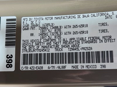 2026 Toyota Tacoma TRD Off-Road