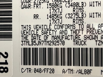 2026 Toyota Tacoma SR5