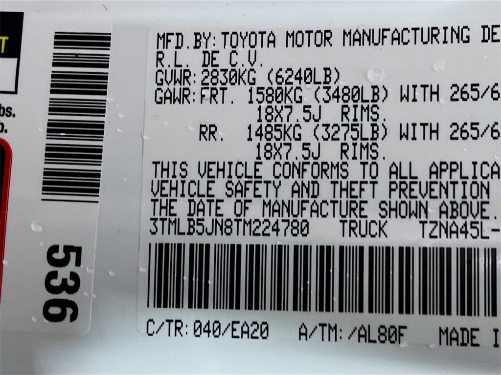 2026 Toyota Tacoma TRD Off-Road