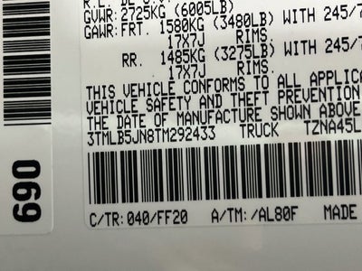 2026 Toyota Tacoma SR5
