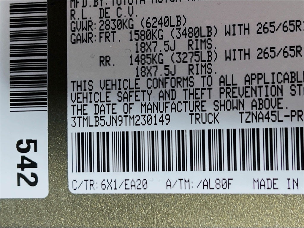 2026 Toyota Tacoma TRD Off-Road