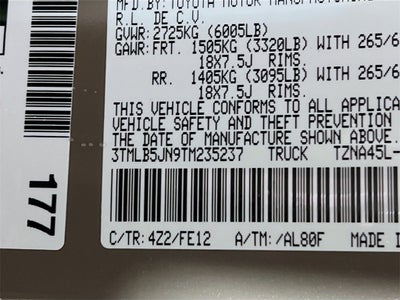 2026 Toyota Tacoma TRD Sport