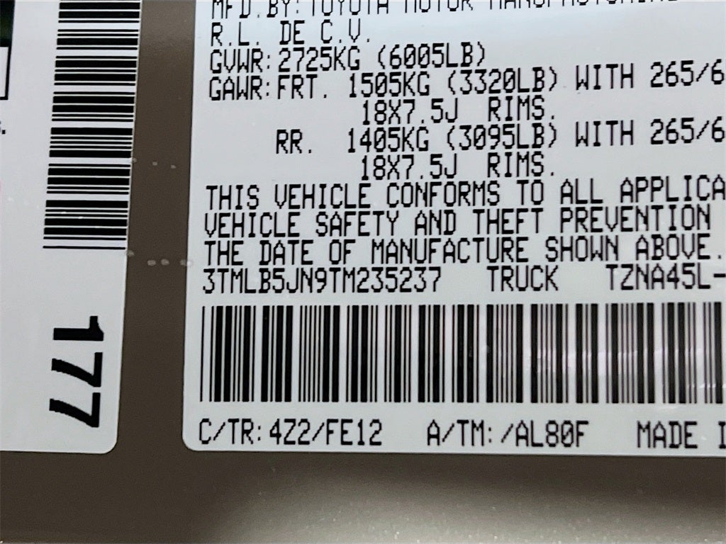 2026 Toyota Tacoma TRD Sport