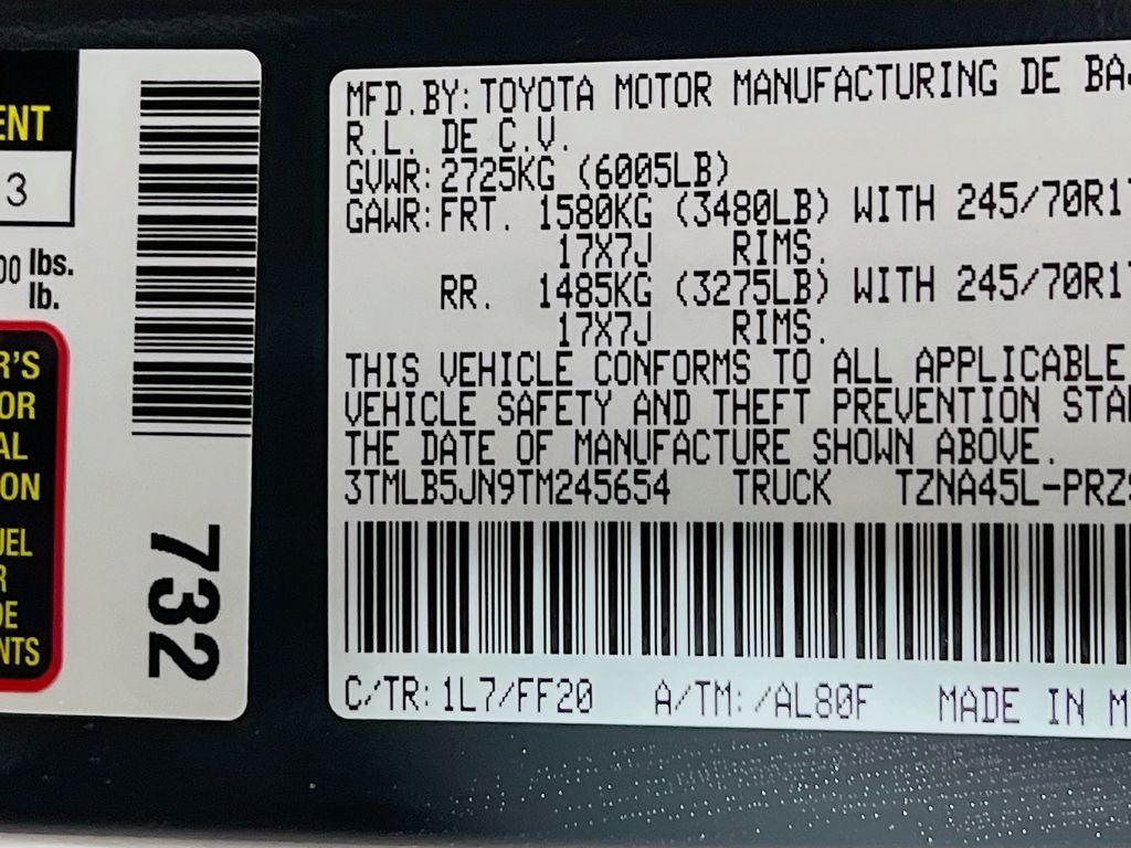 2026 Toyota Tacoma SR5